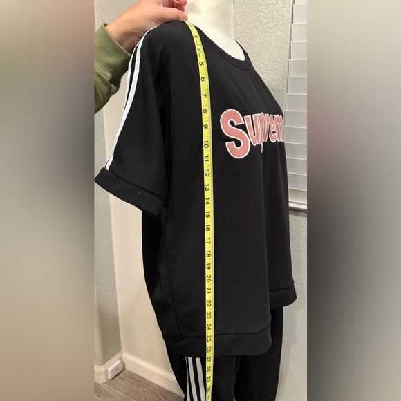 Black Tracksuit with White Stripes - Picture 5 of 8